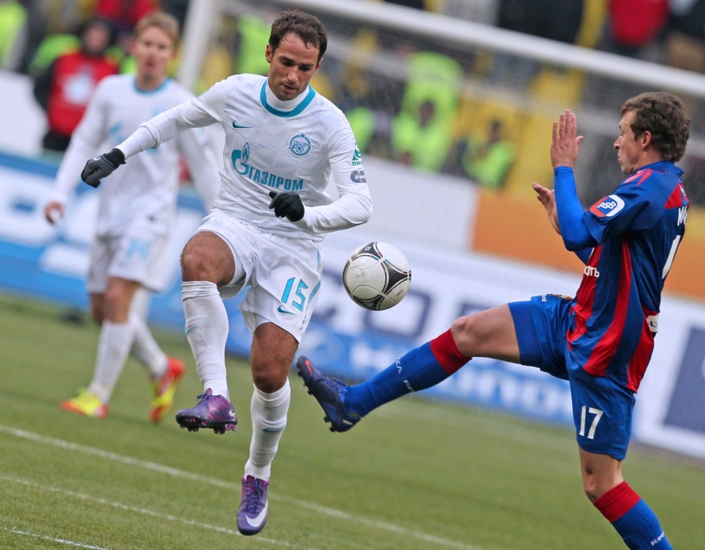 Чемпионат России 2011—2012,  матч ЦСКА — Зенит