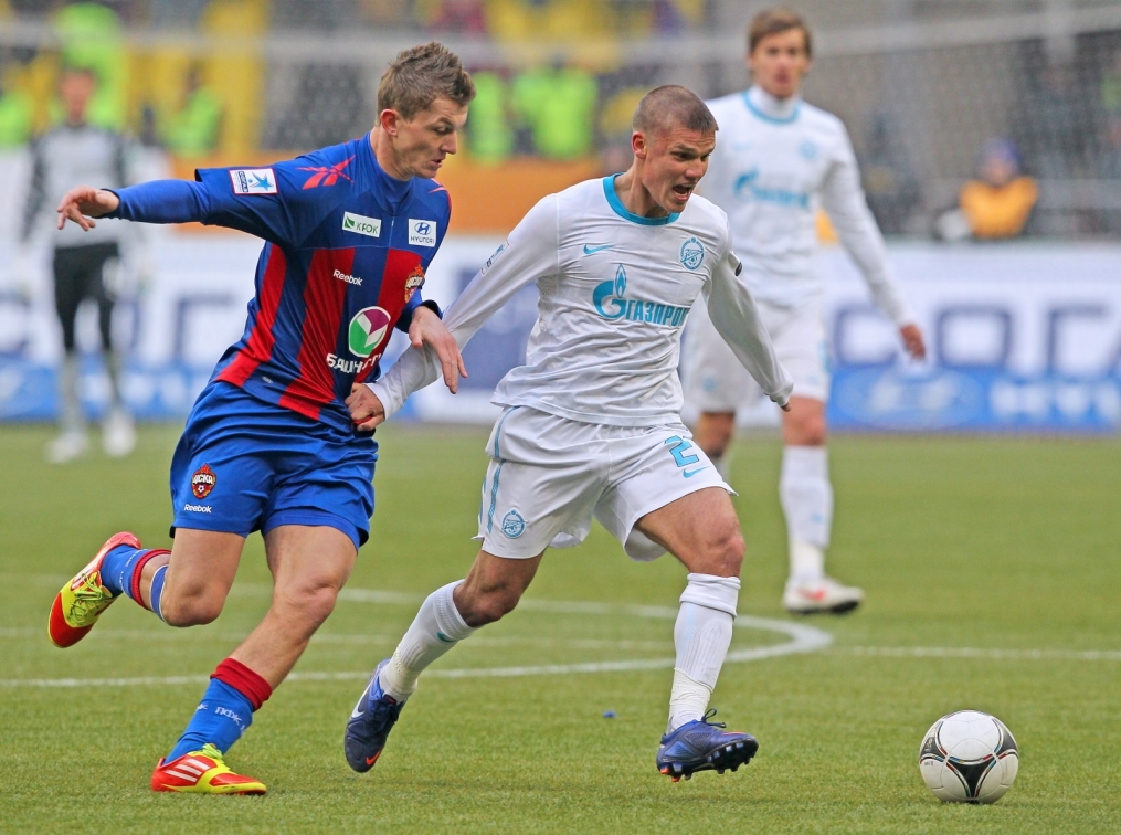 Чемпионат России 2011—2012,  матч ЦСКА — Зенит
