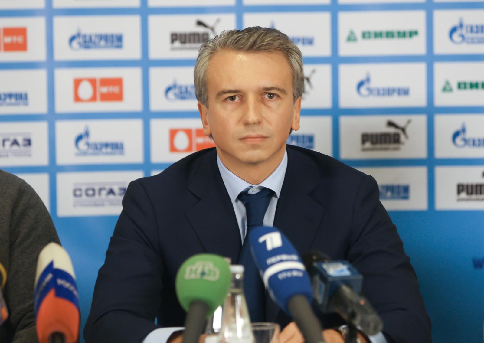 Пресс-конференция руководства ФК «Зенит»