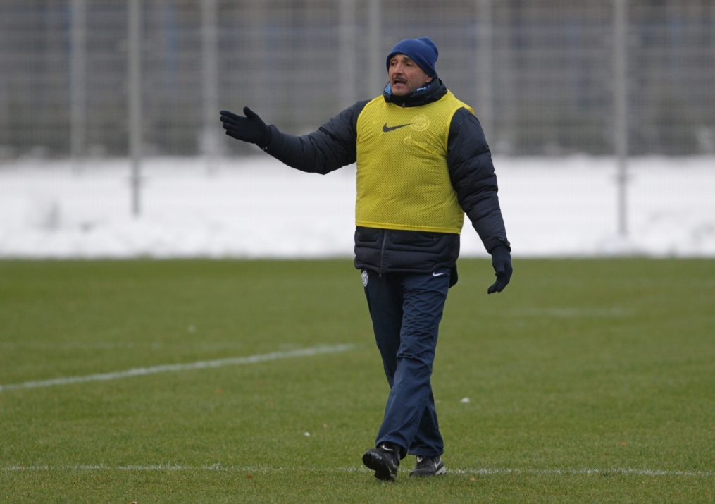 Тренировка перед матчем «Зенит» — «Ростов»