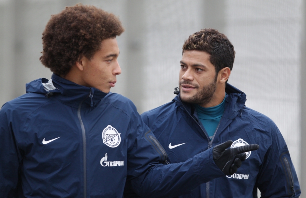 Тренировка перед матчем «Зенит» — «Ростов»