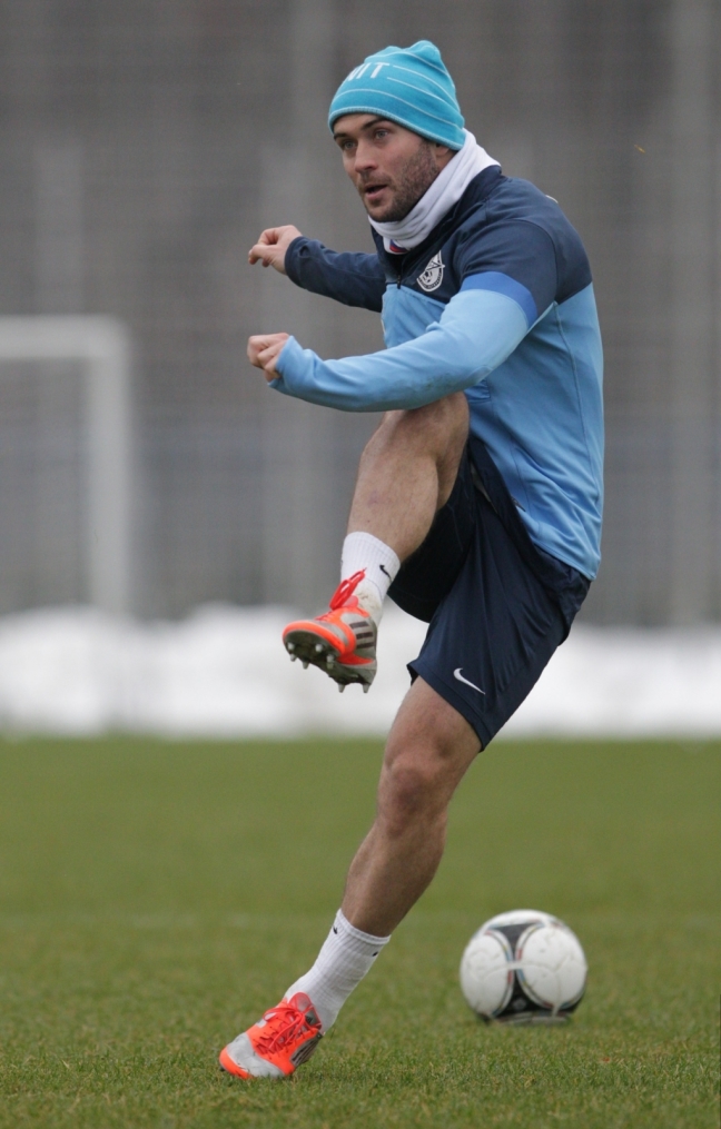 Тренировка перед матчем «Зенит» — «Ростов»