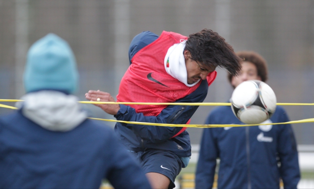 Тренировка перед матчем «Зенит» — «Ростов»