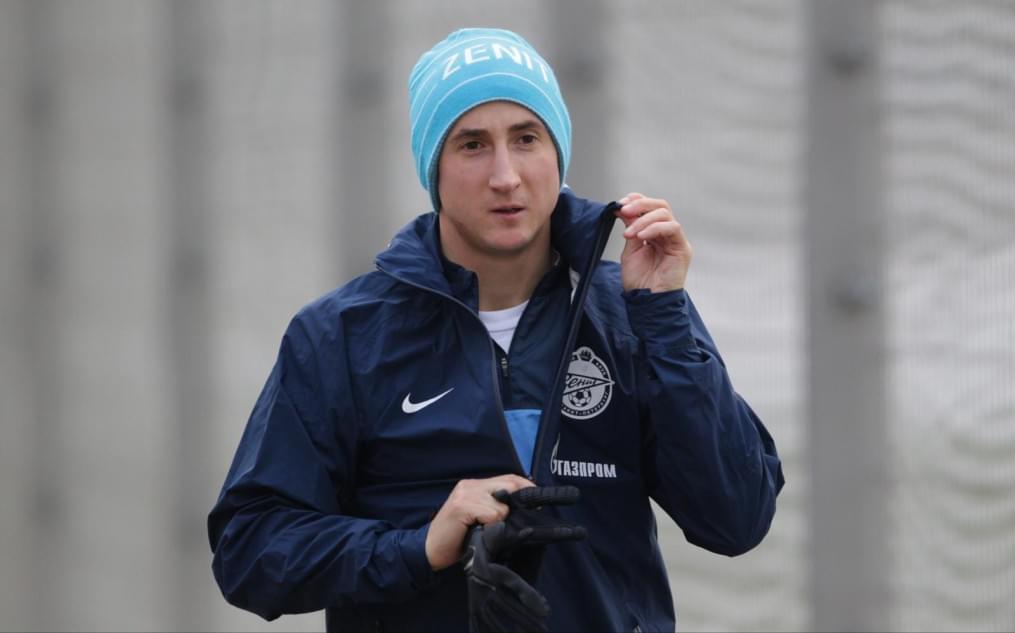 Тренировка перед матчем «Зенит» — «Ростов»