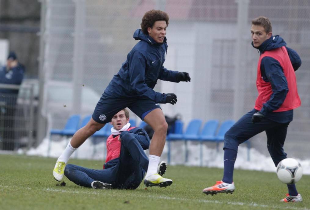 Тренировка перед матчем «Зенит» — «Ростов»