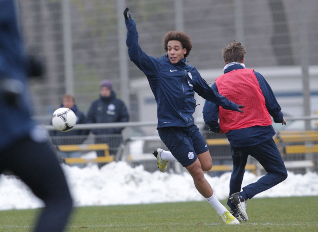 Тренировка перед матчем «Зенит» — «Ростов»