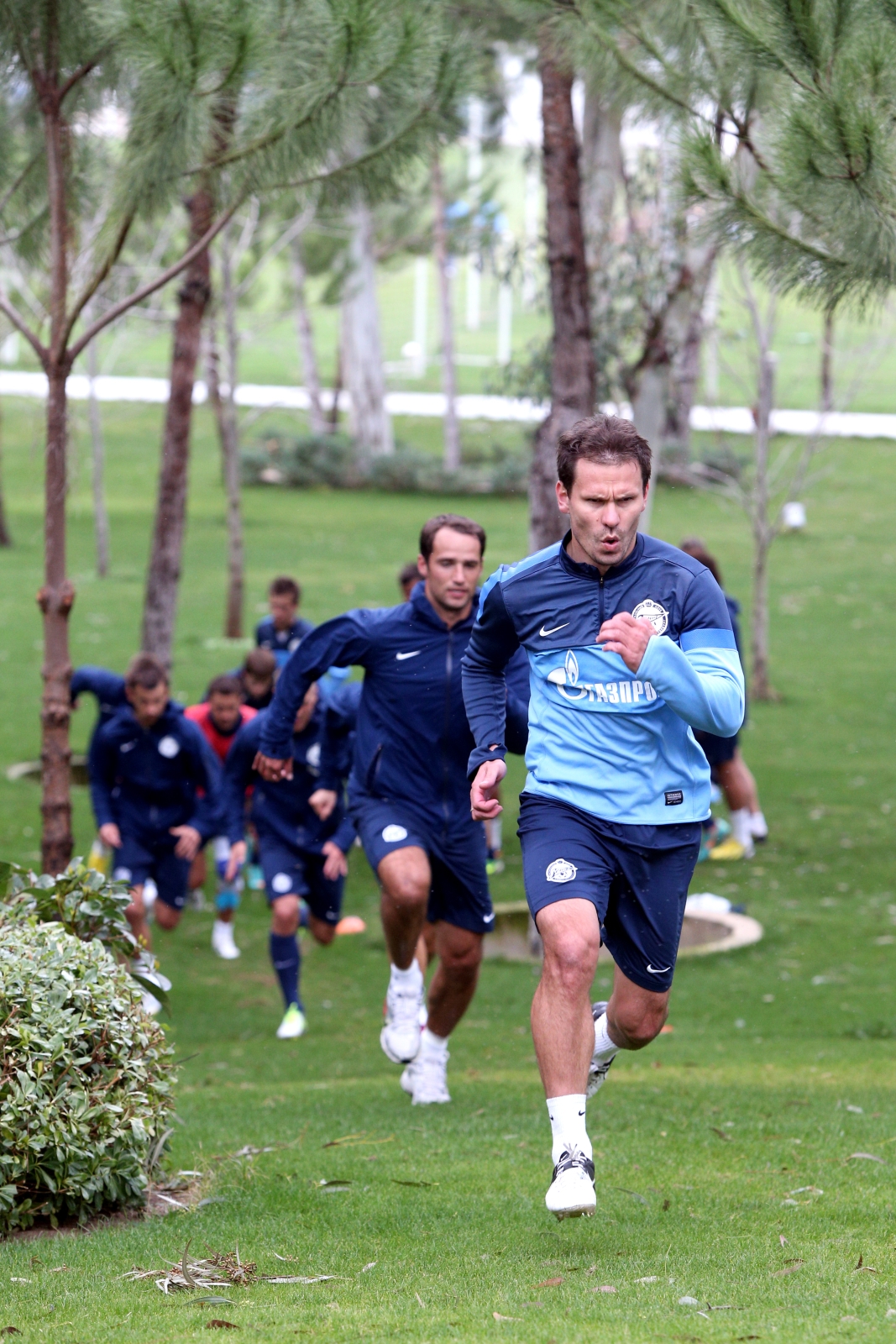 Сборы в Турции: 28 января, утреннее занятие