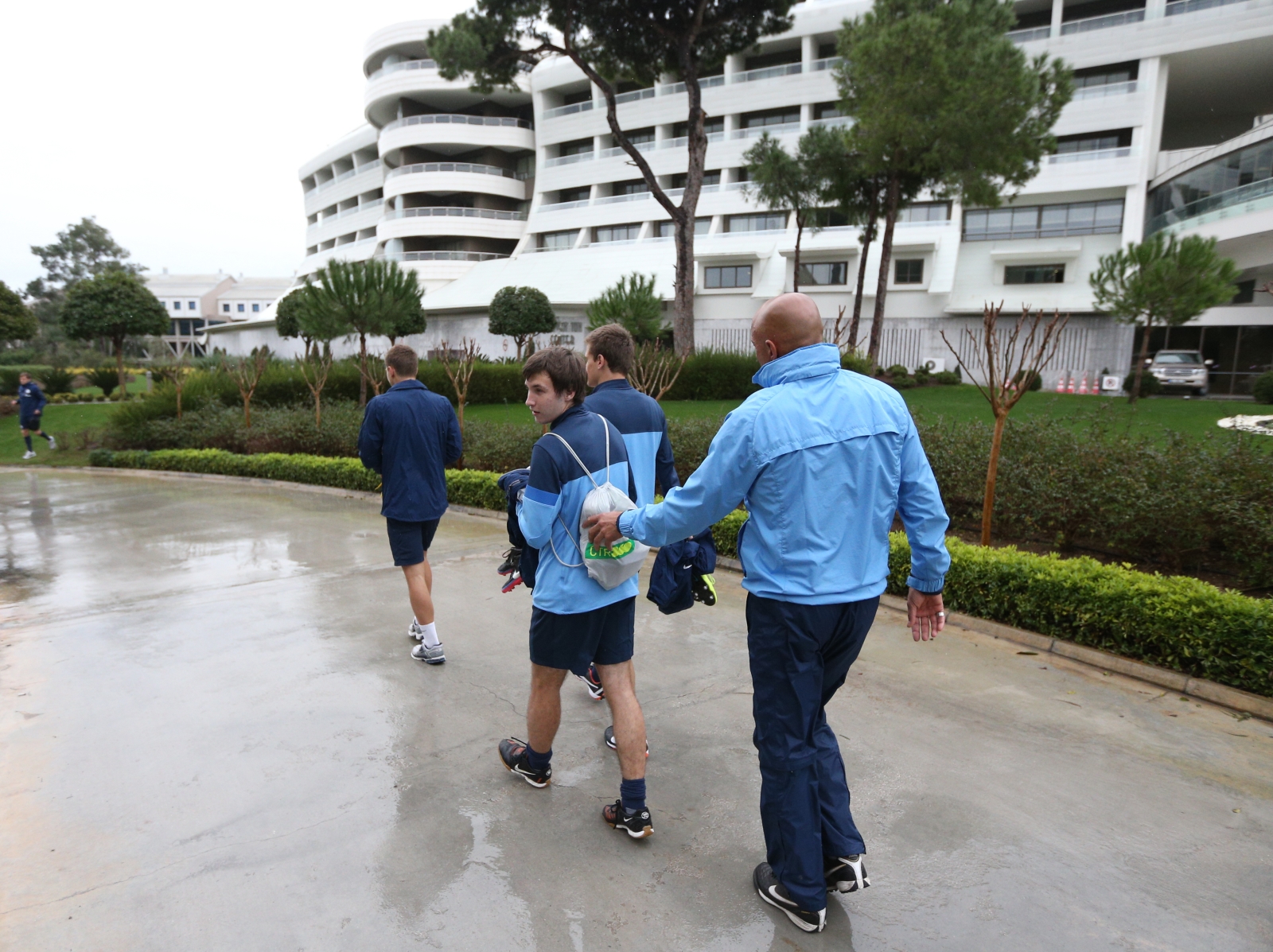 Сборы в Турции: 28 января, утреннее занятие