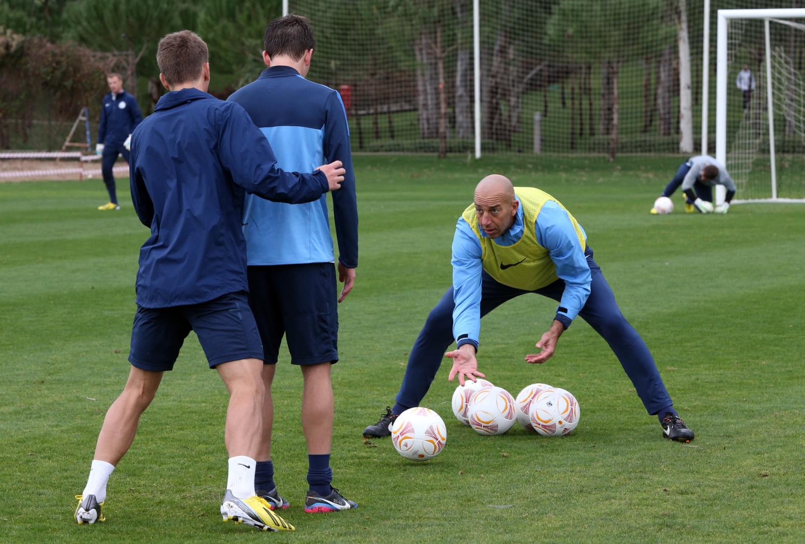 Сборы в Турции: 28 января, утреннее занятие
