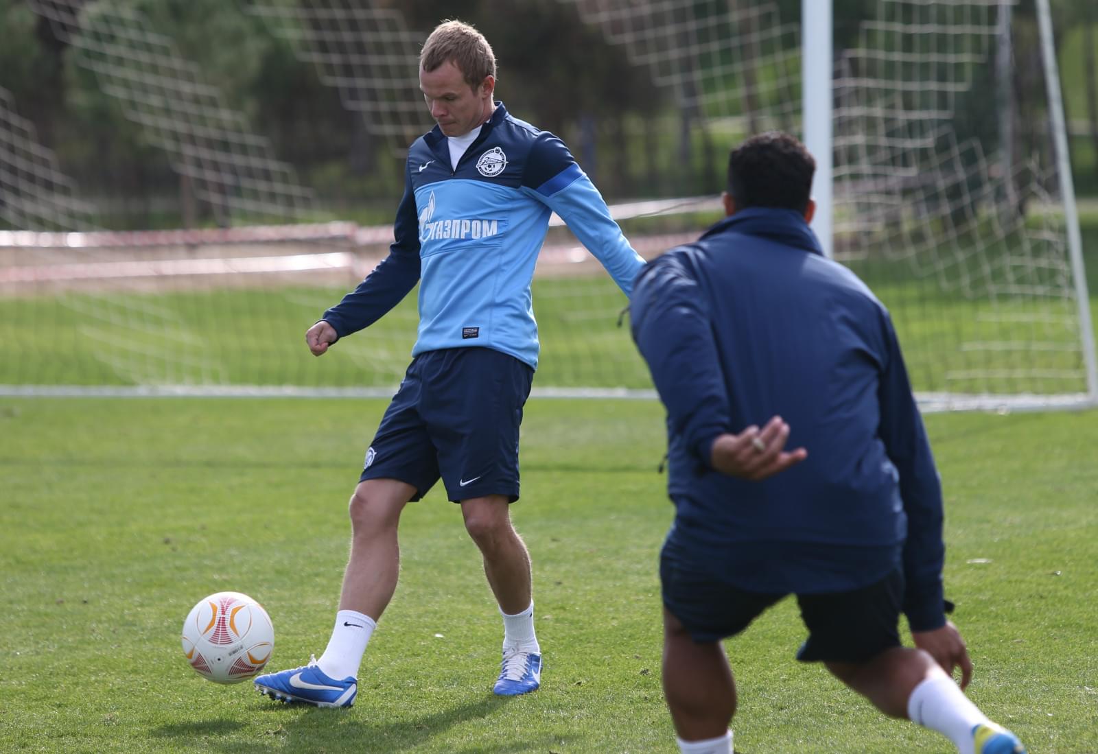 Сборы в Турции: 29 января, утренняя тренировка