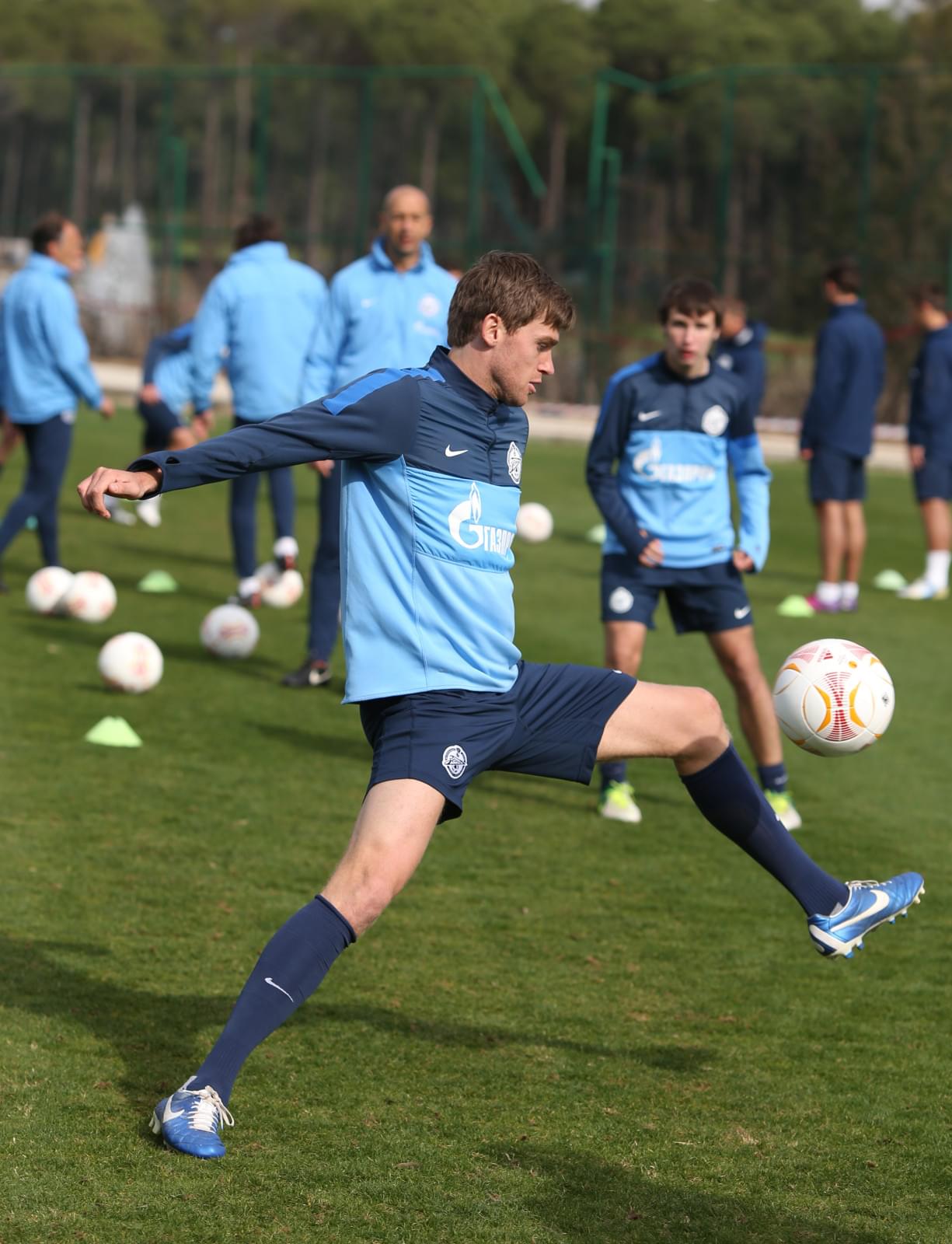 Сборы в Турции: 29 января, утренняя тренировка