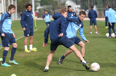 Сборы в Турции: 29 января, утренняя тренировка