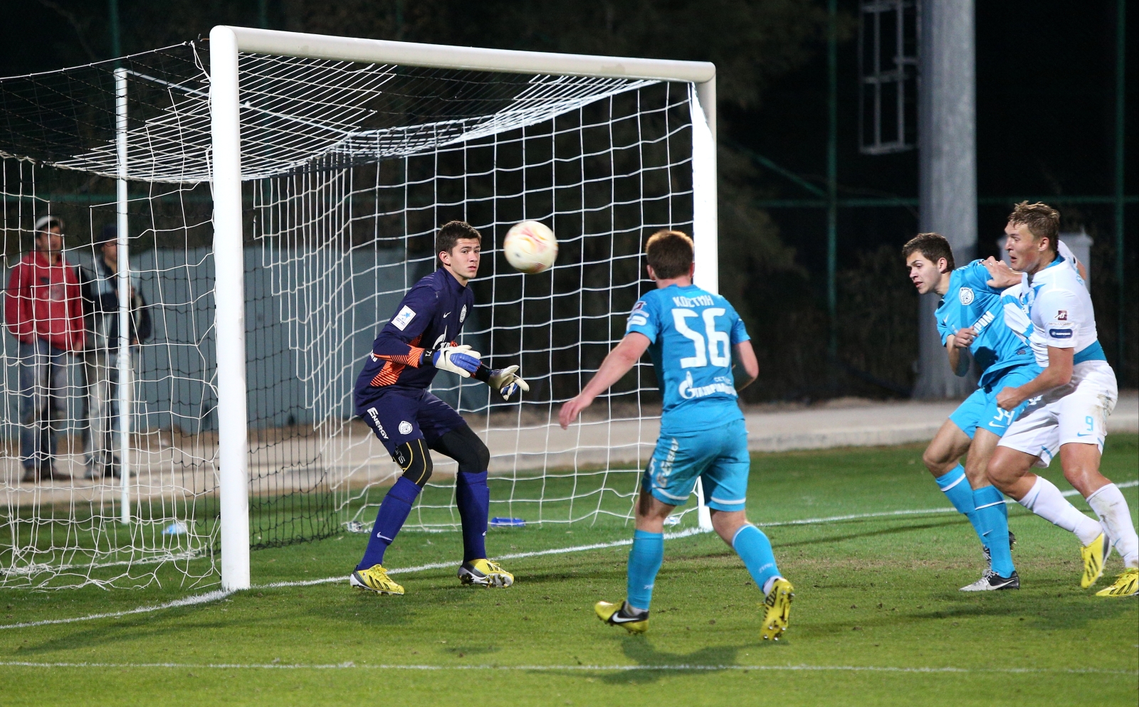 Сборы в Турции: 31 января, «Зенит» против «Зенита»-м