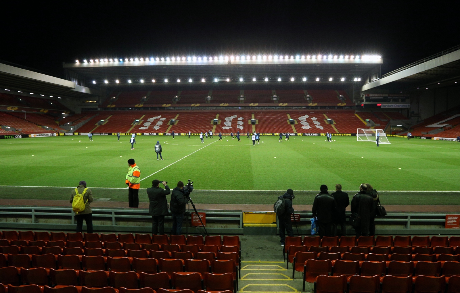 Тренировка ФК «Зенит» перед матчем  «Зенит» — «Ливерпуль»