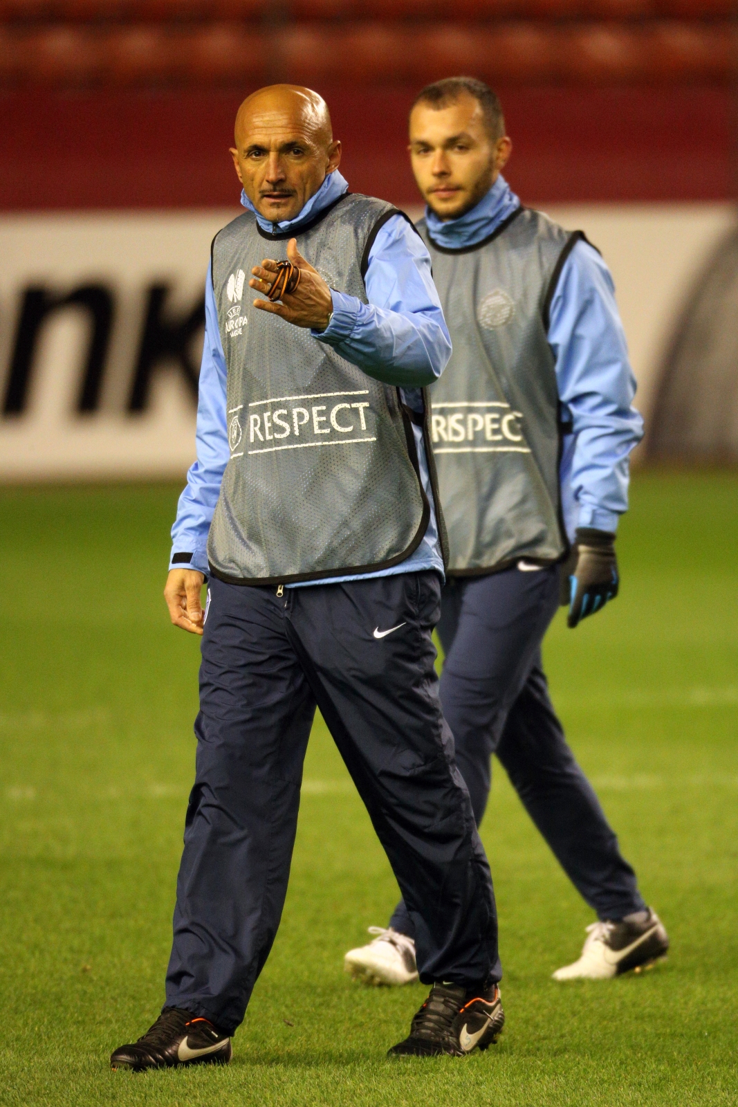 Тренировка ФК «Зенит» перед матчем  «Зенит» — «Ливерпуль»