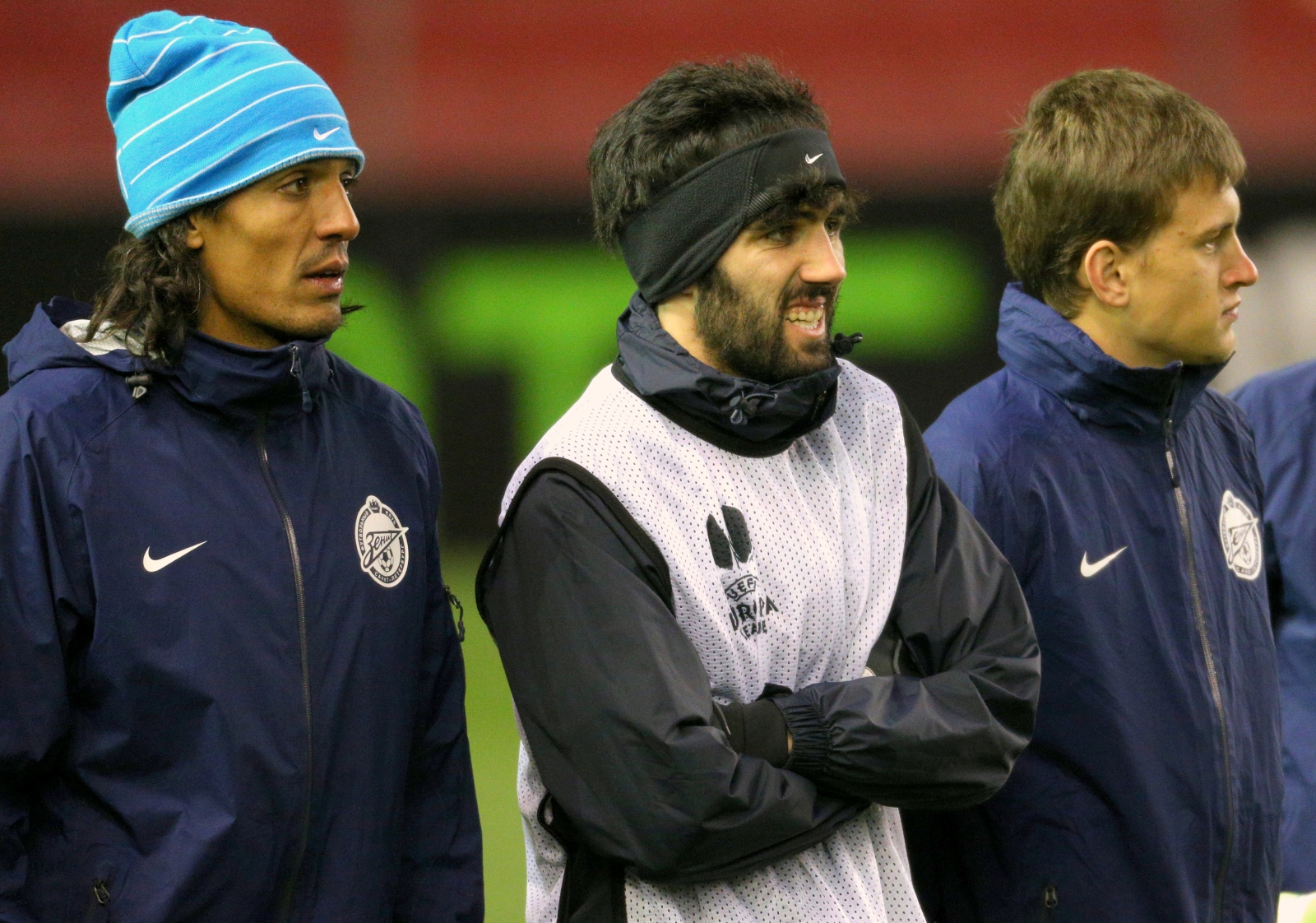 Тренировка ФК «Зенит» перед матчем  «Зенит» — «Ливерпуль»