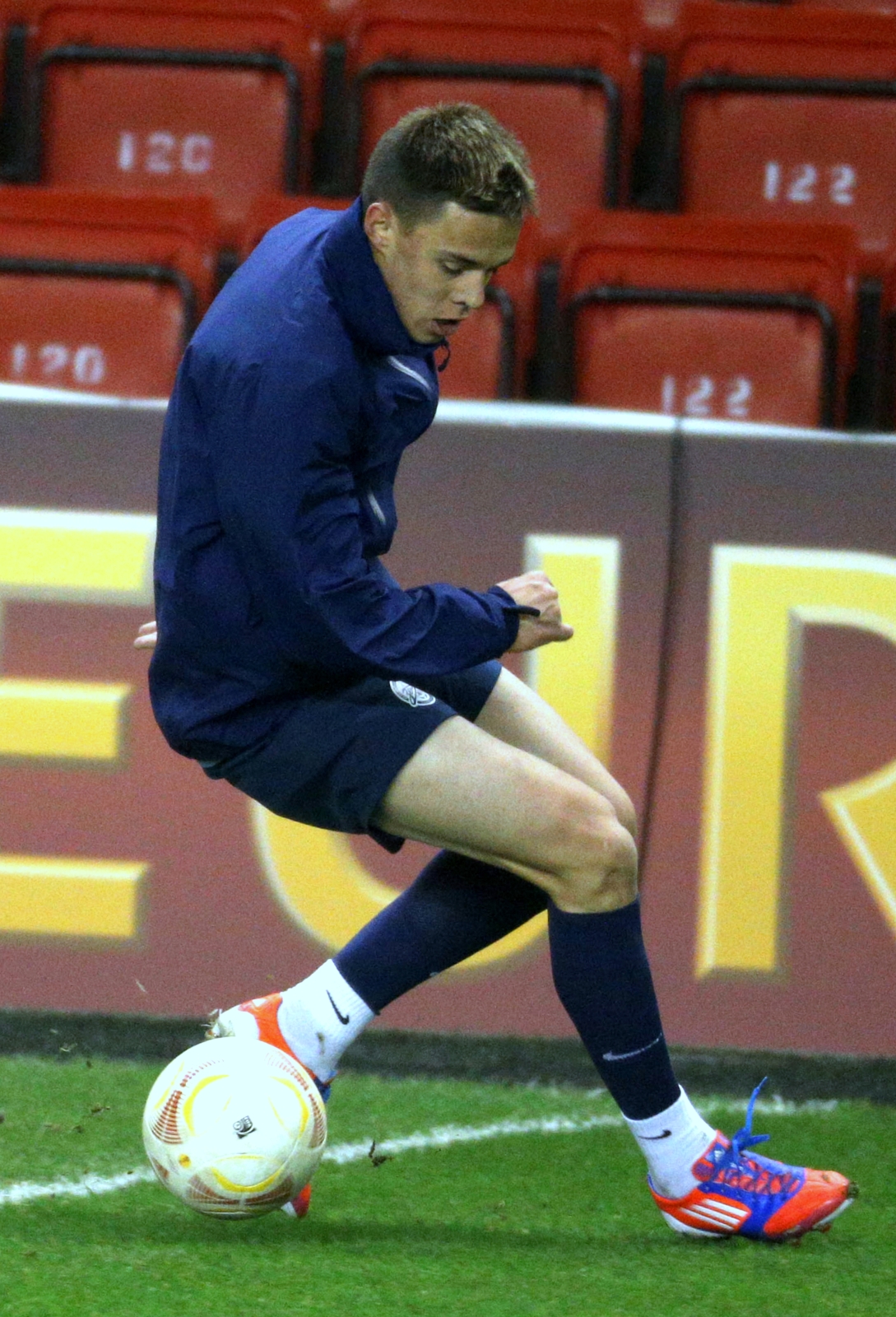 Тренировка ФК «Зенит» перед матчем  «Зенит» — «Ливерпуль»