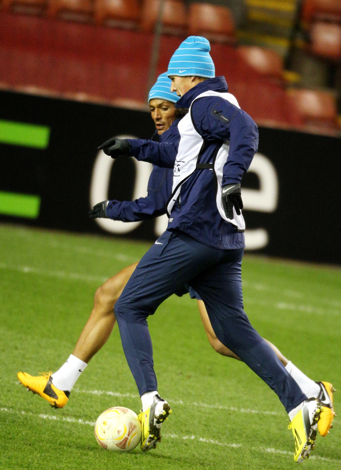 Тренировка ФК «Зенит» перед матчем  «Зенит» — «Ливерпуль»