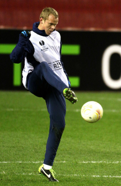 Тренировка ФК «Зенит» перед матчем  «Зенит» — «Ливерпуль»