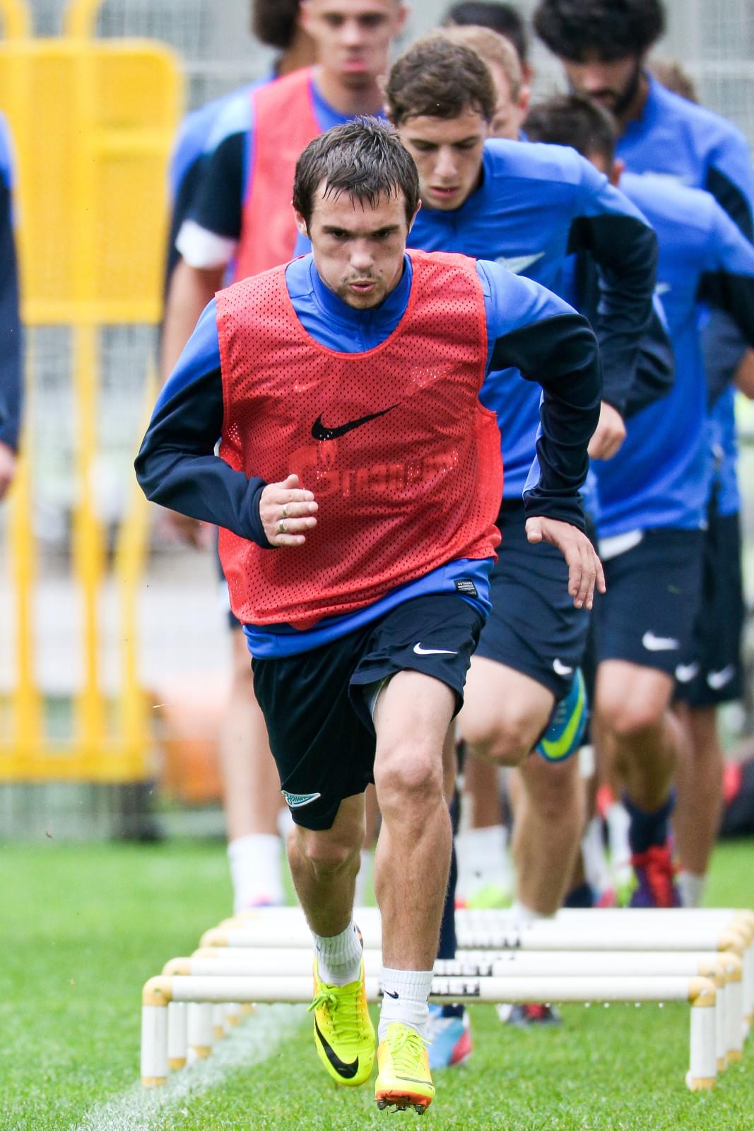 Утренняя тренировка ФК «Зенит»