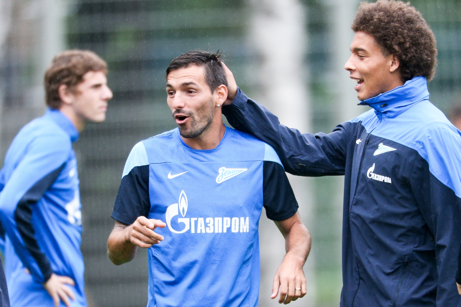 Утренняя тренировка ФК «Зенит»