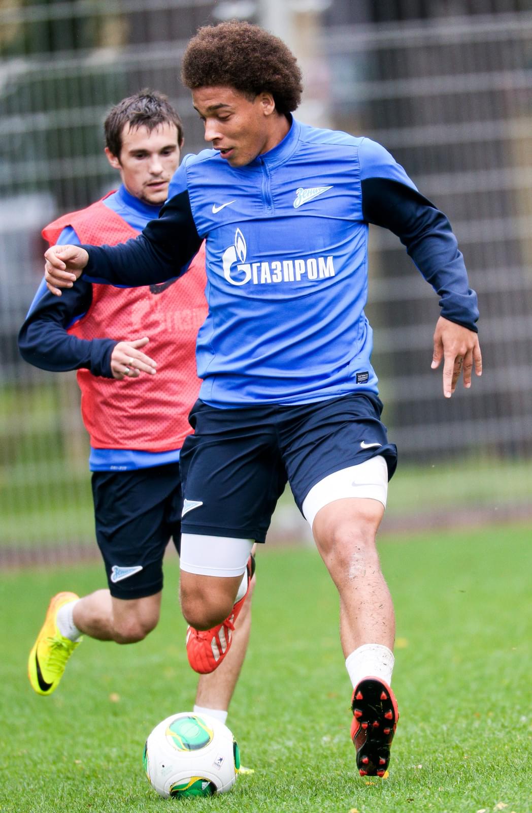 Утренняя тренировка ФК «Зенит»