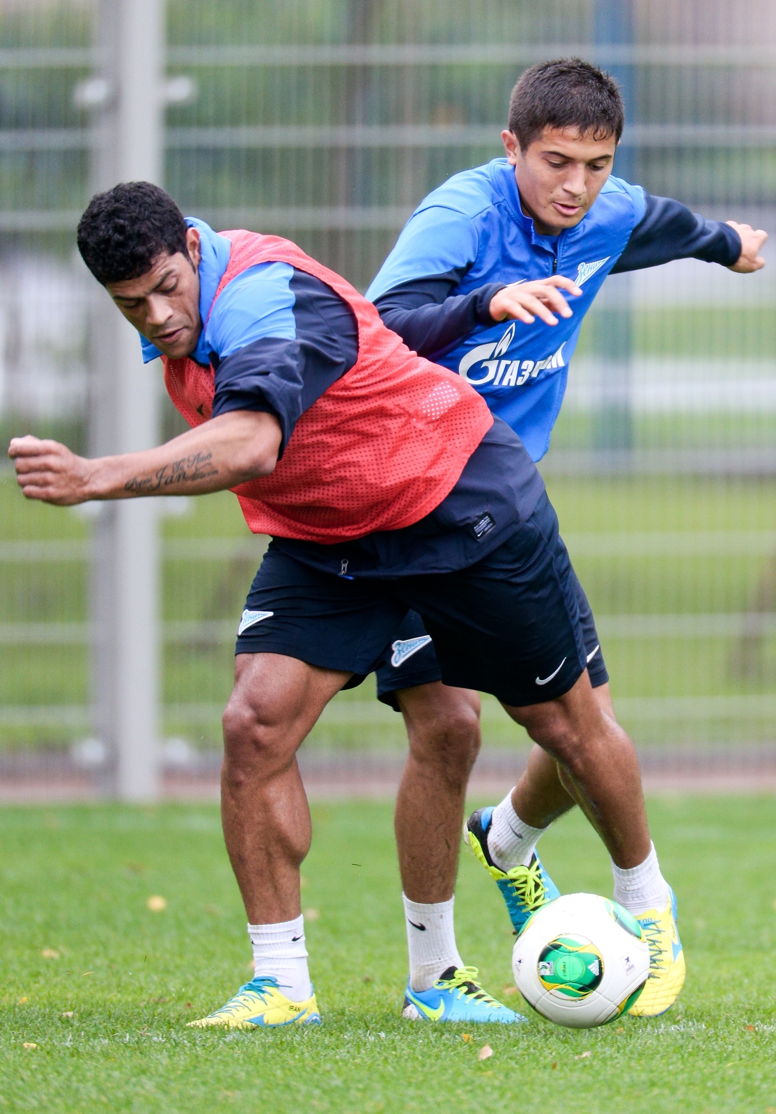 Утренняя тренировка ФК «Зенит»