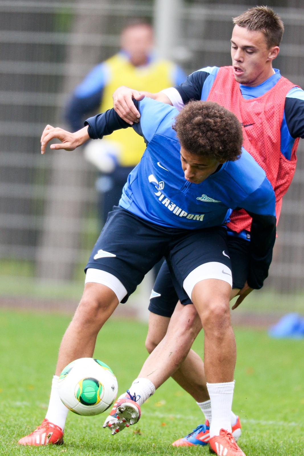 Утренняя тренировка ФК «Зенит»