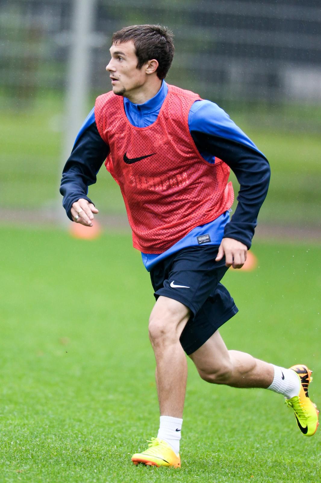 Утренняя тренировка ФК «Зенит»