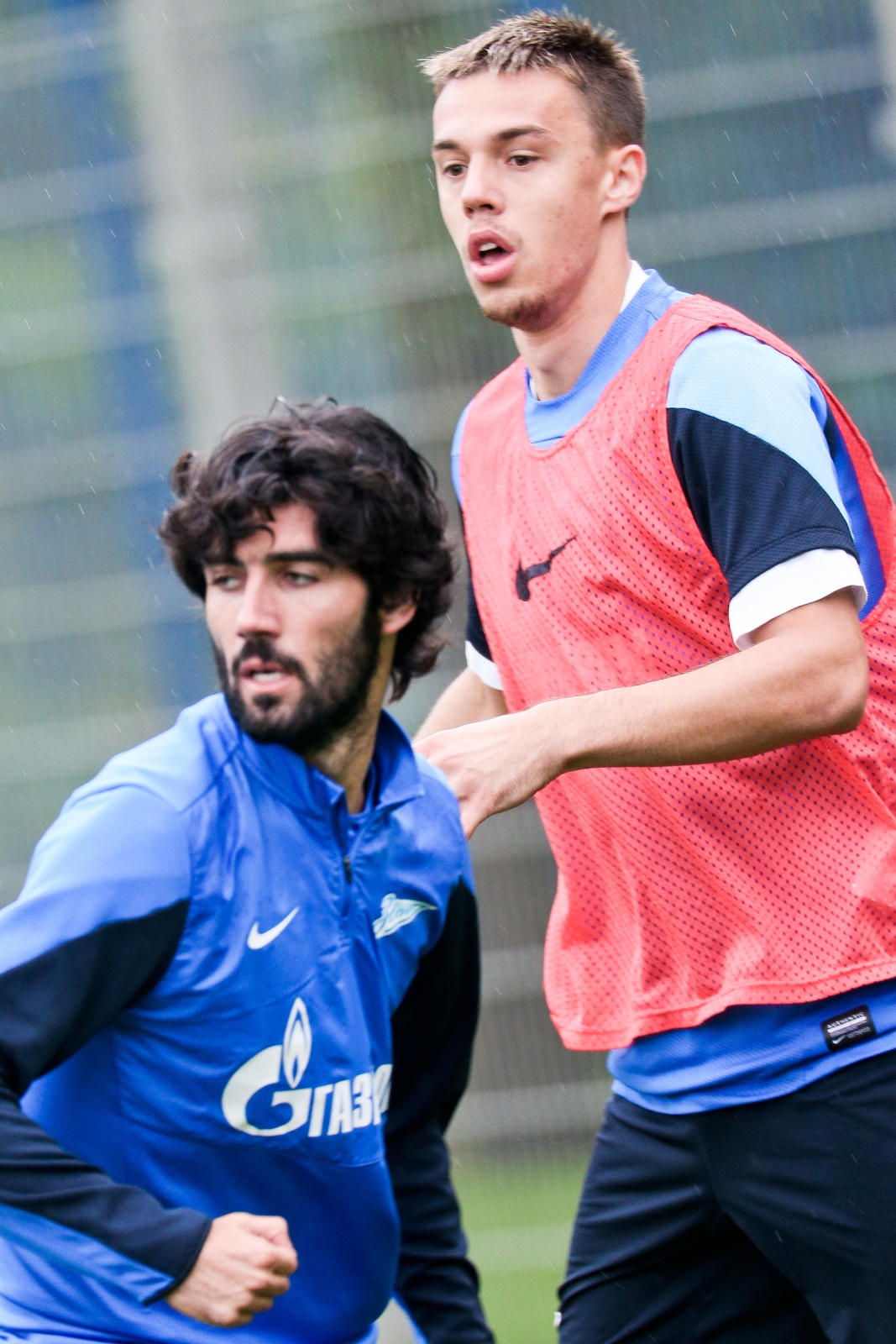 Утренняя тренировка ФК «Зенит»