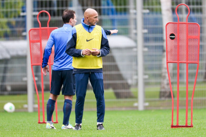 Утренняя тренировка ФК «Зенит»