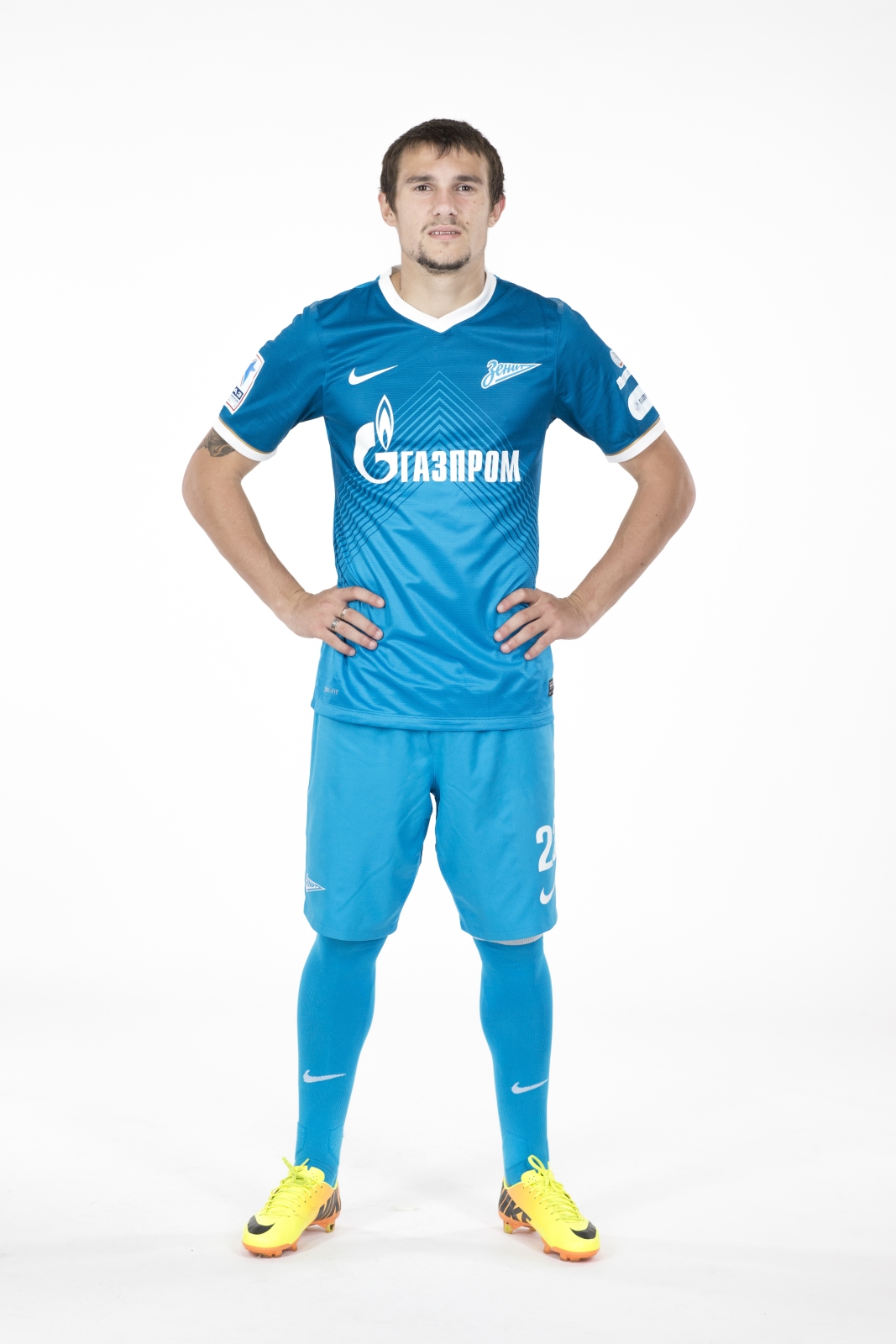 Фотосессия основного состава ФК «Зенит» сезона  2013/2014