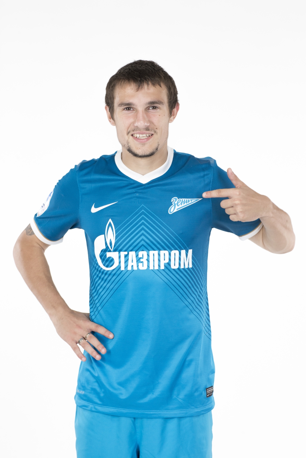 Фотосессия основного состава ФК «Зенит» сезона  2013/2014