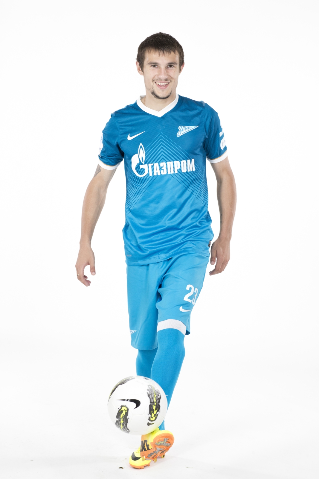 Фотосессия основного состава ФК «Зенит» сезона  2013/2014