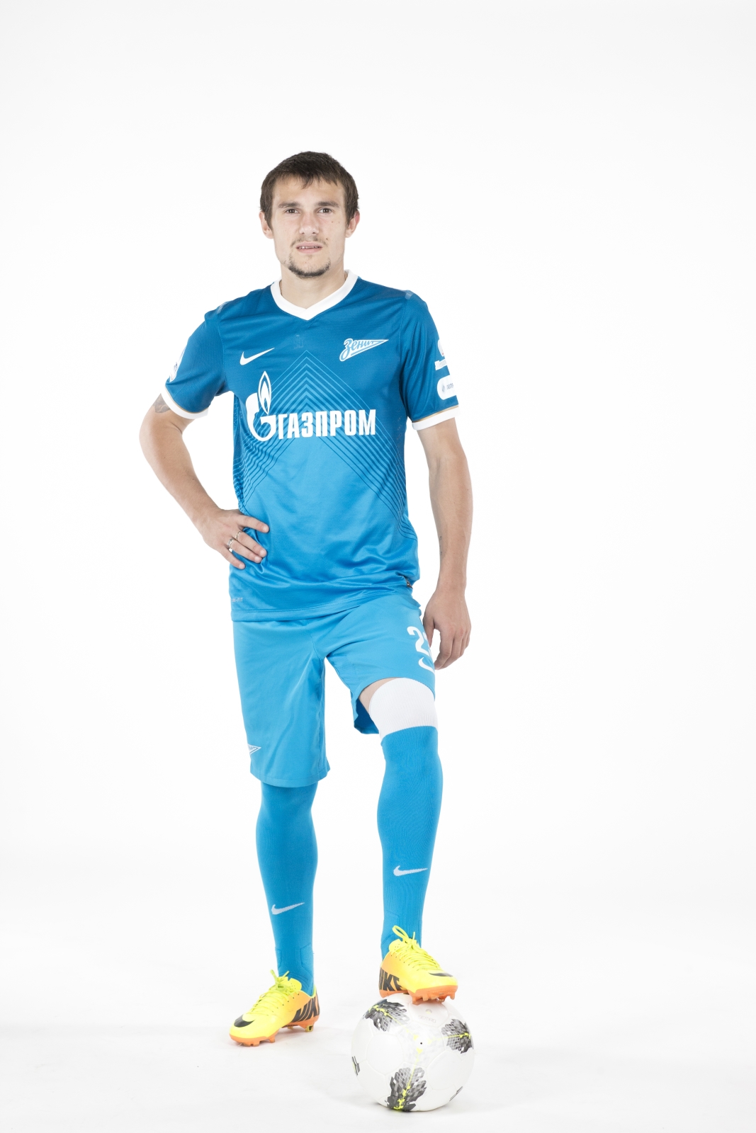 Фотосессия основного состава ФК «Зенит» сезона  2013/2014