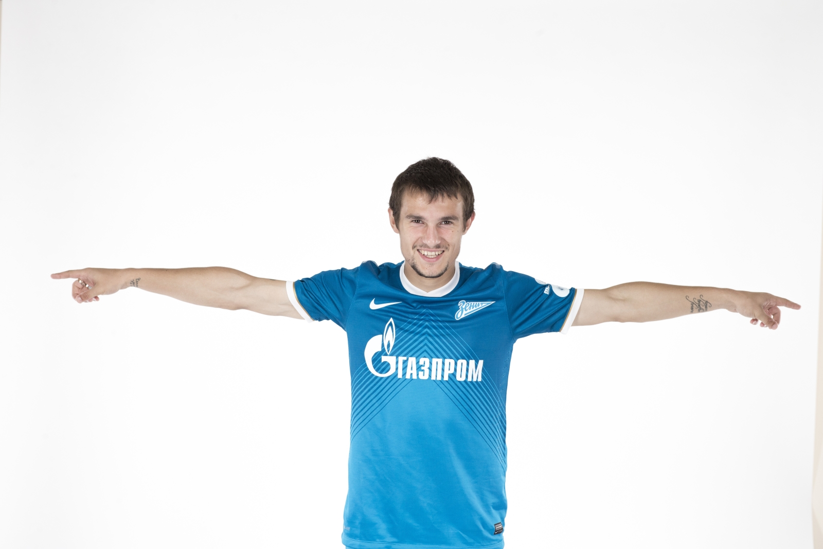 Фотосессия основного состава ФК «Зенит» сезона  2013/2014