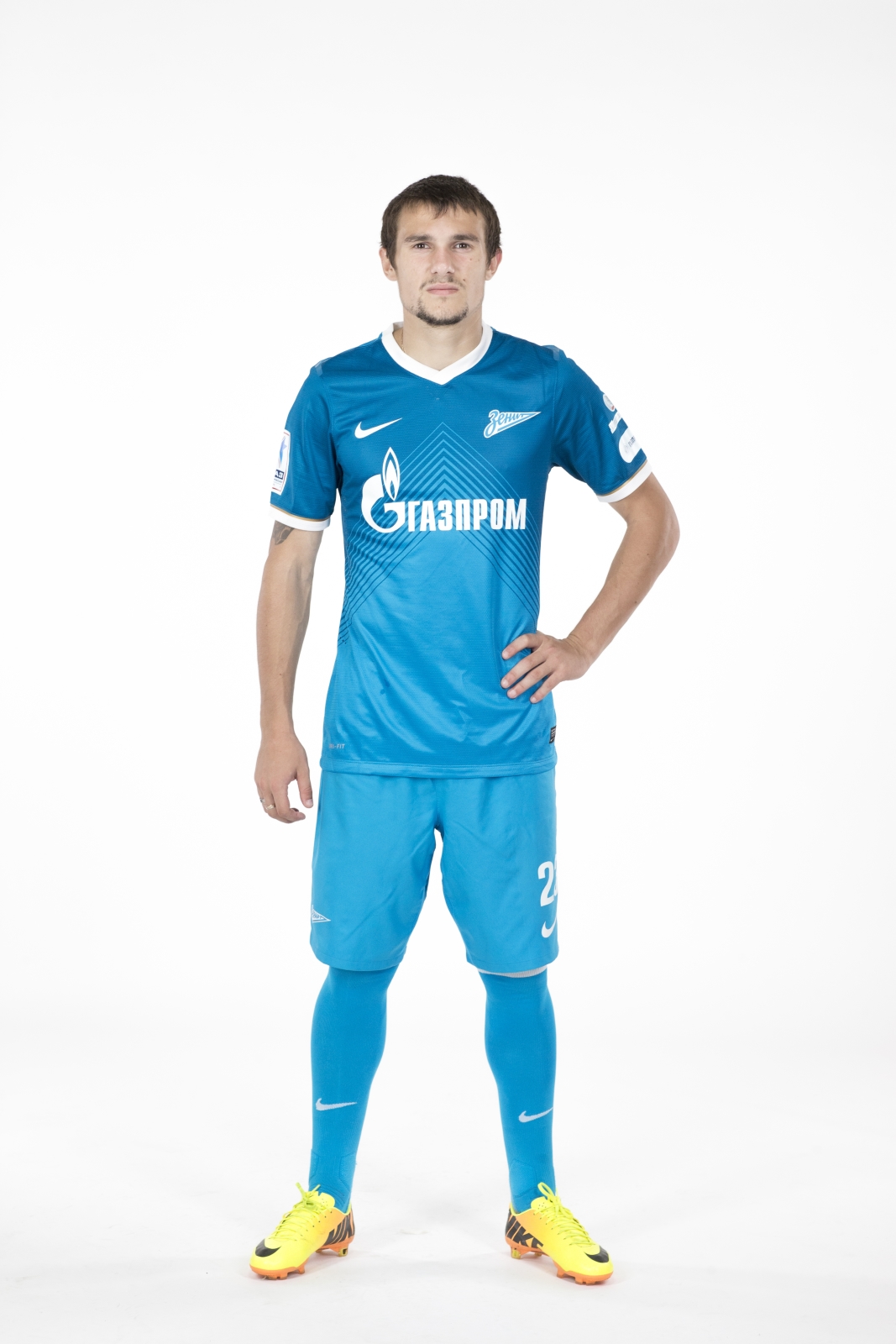 Фотосессия основного состава ФК «Зенит» сезона  2013/2014