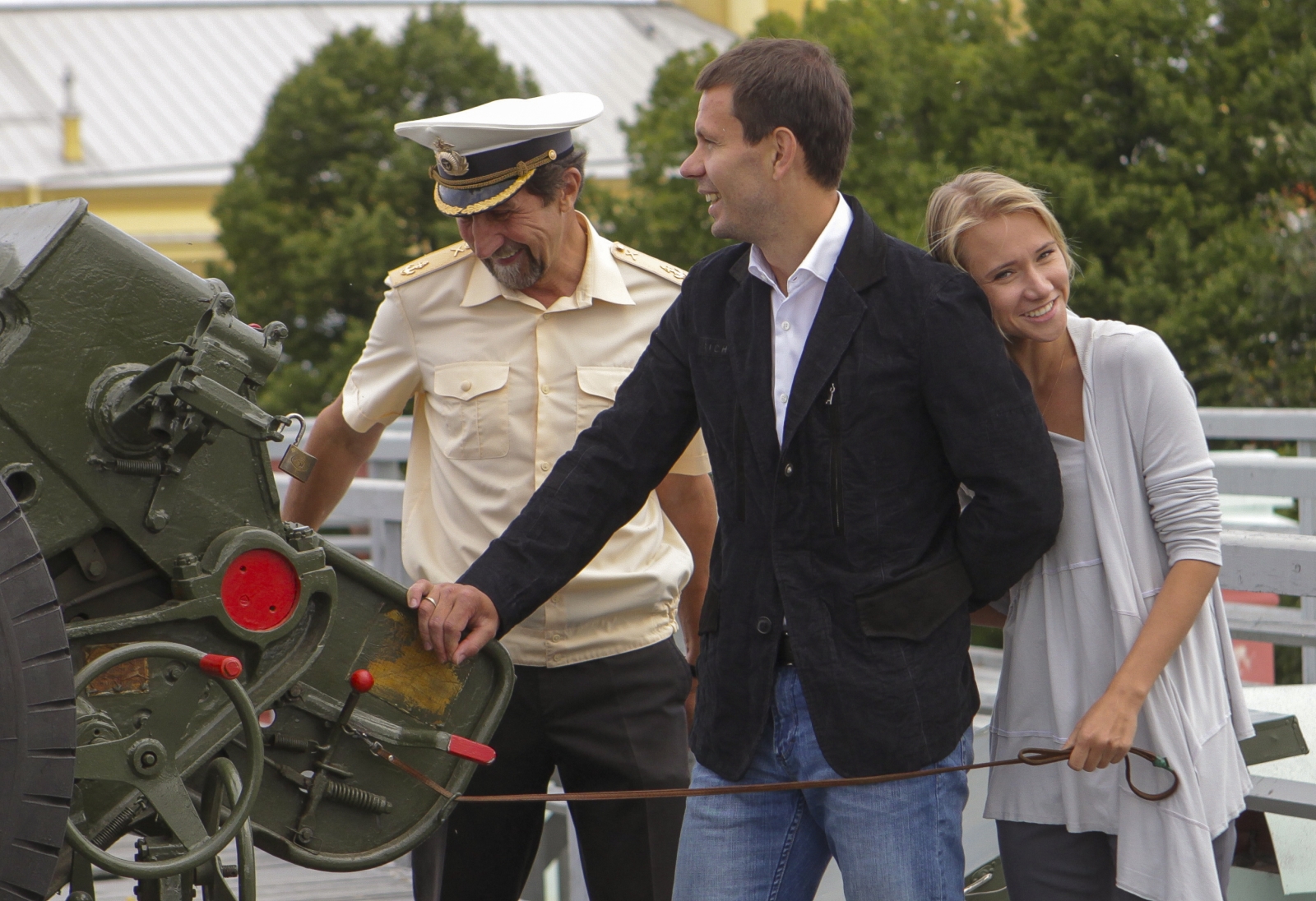 Фан-зона «Зенит» на пляже Петропавловской крепости