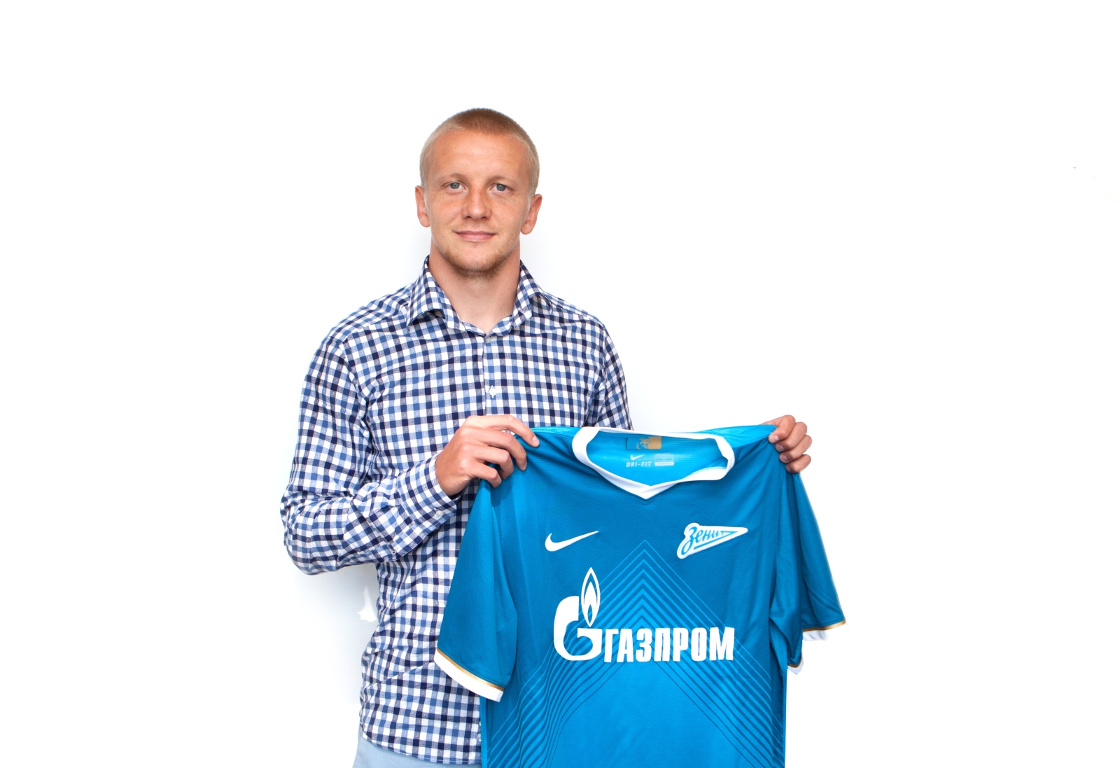 Игорь Смольников в офисе ФК «Зенит»