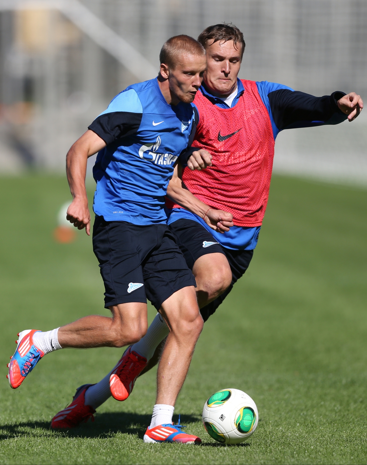 Тренировка «Зенита» перед матчем «Зенит» — «Анжи»