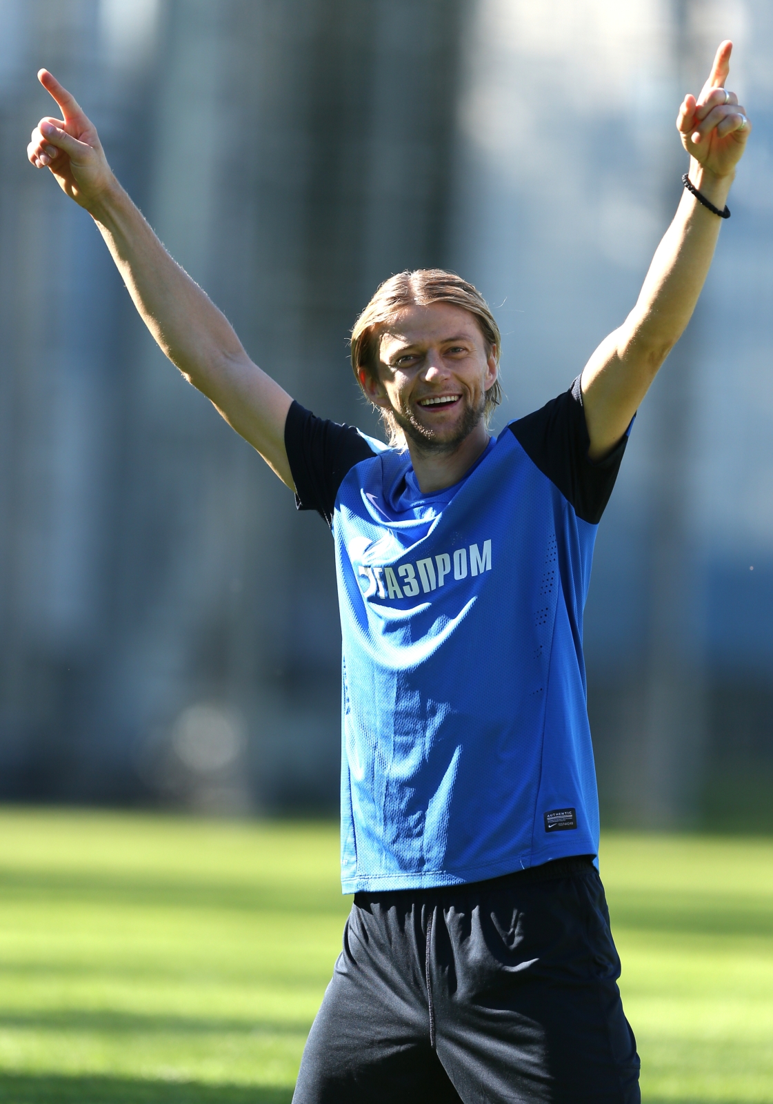 Тренировка «Зенита» перед матчем «Зенит» — «Анжи»