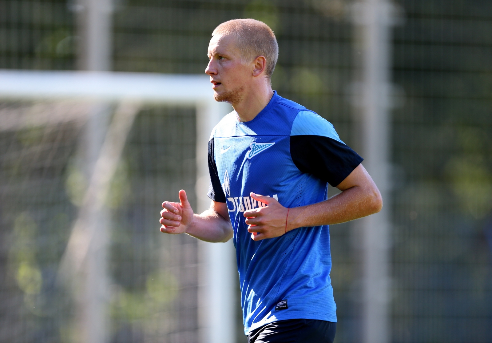 Тренировка «Зенита» перед матчем «Зенит» — «Анжи»