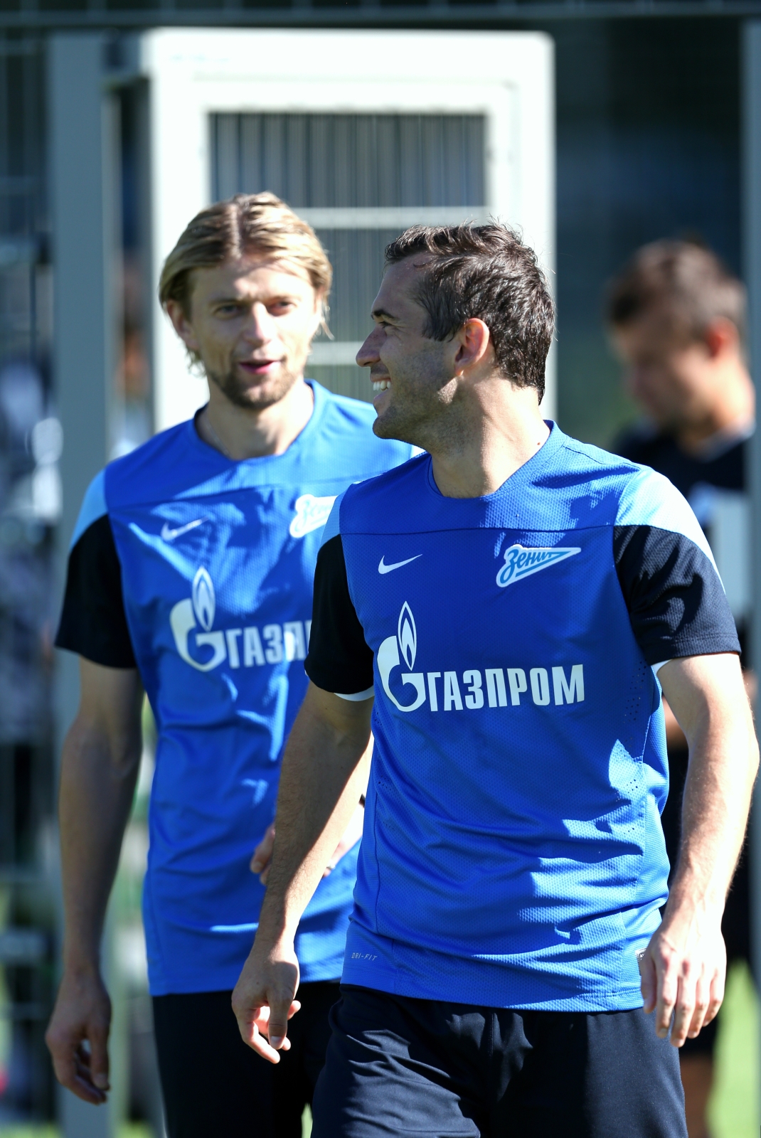 Тренировка «Зенита» перед матчем «Зенит» — «Анжи»