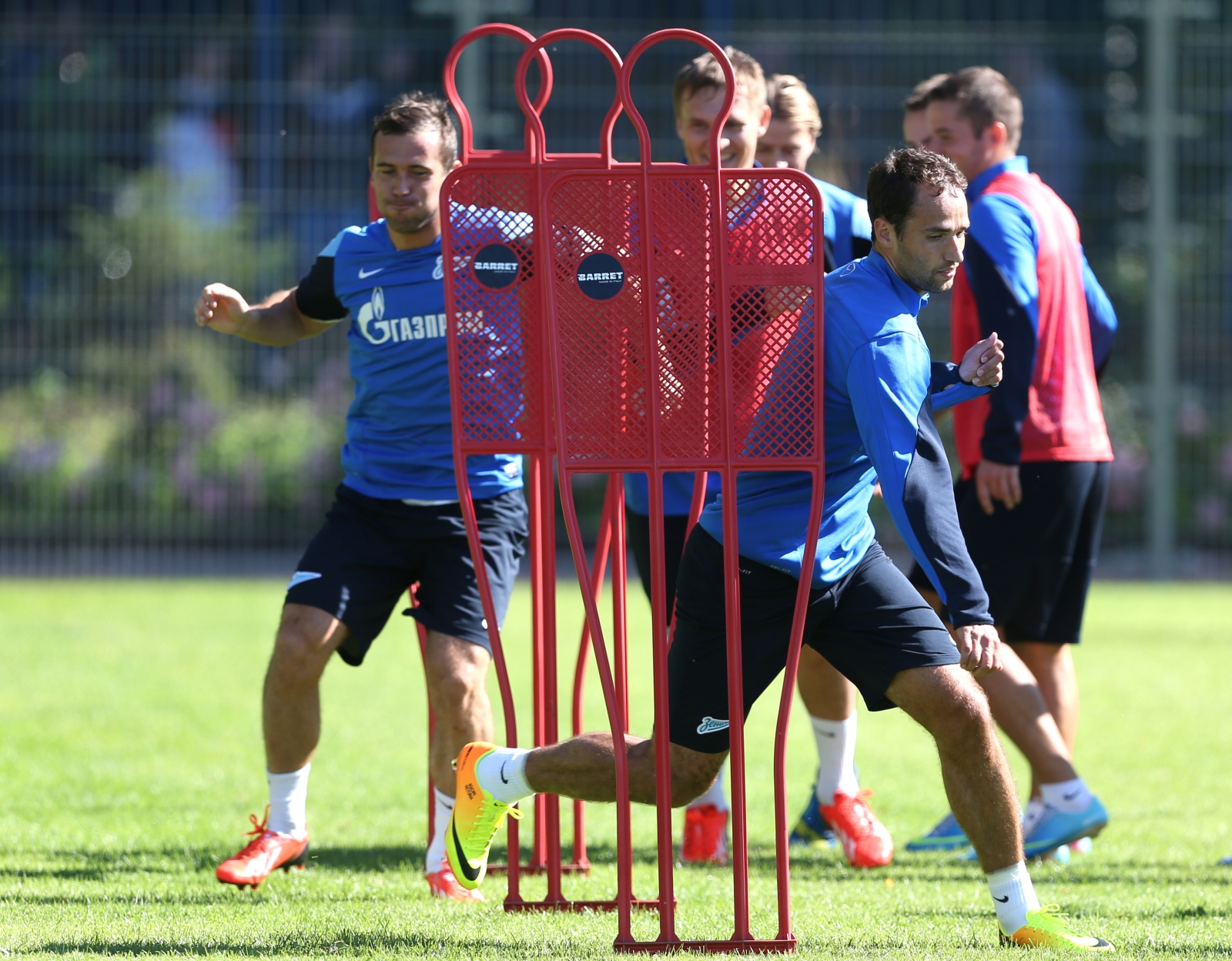 Тренировка «Зенита» перед матчем «Зенит» — «Анжи»