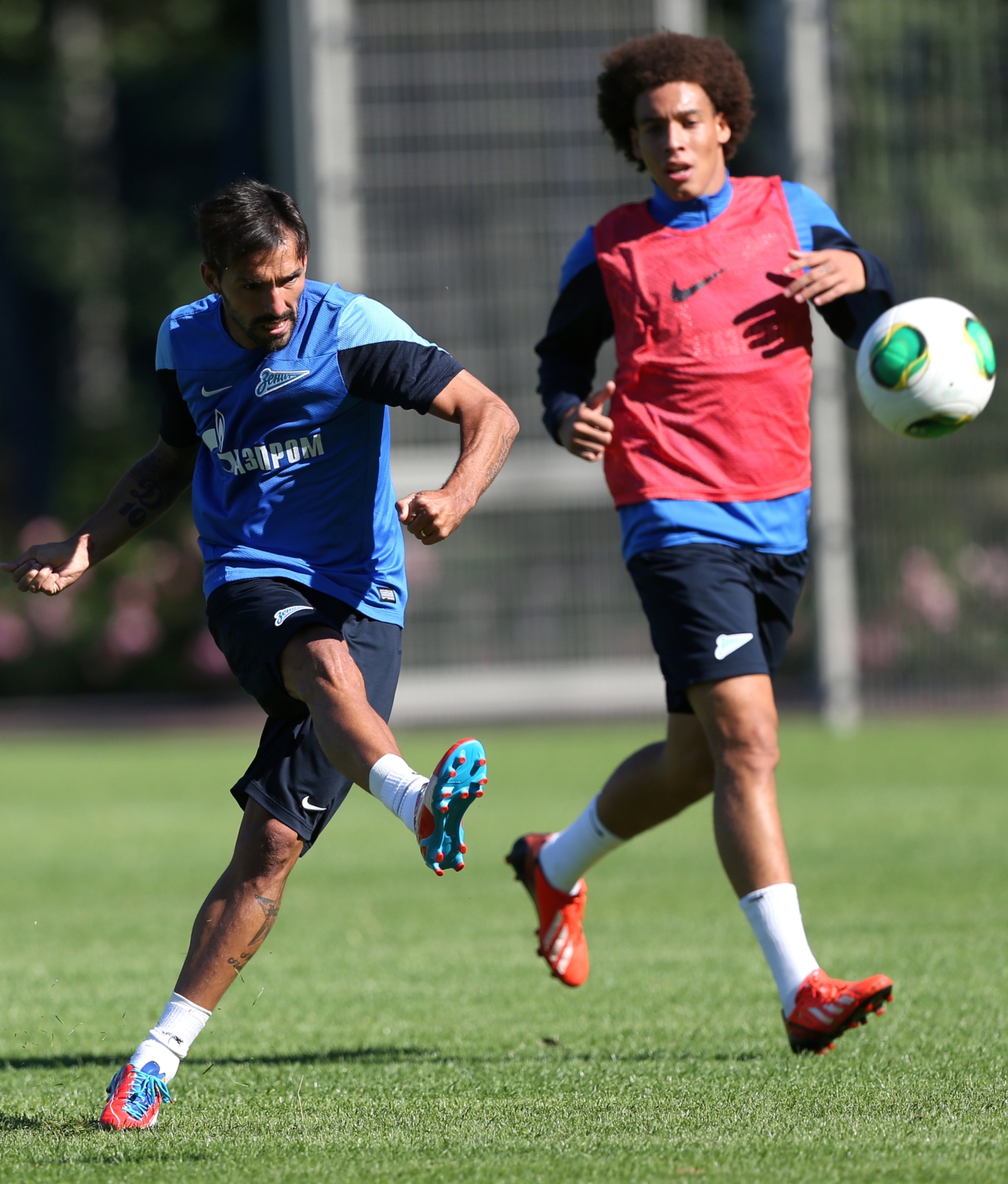 Тренировка «Зенита» перед матчем «Зенит» — «Анжи»