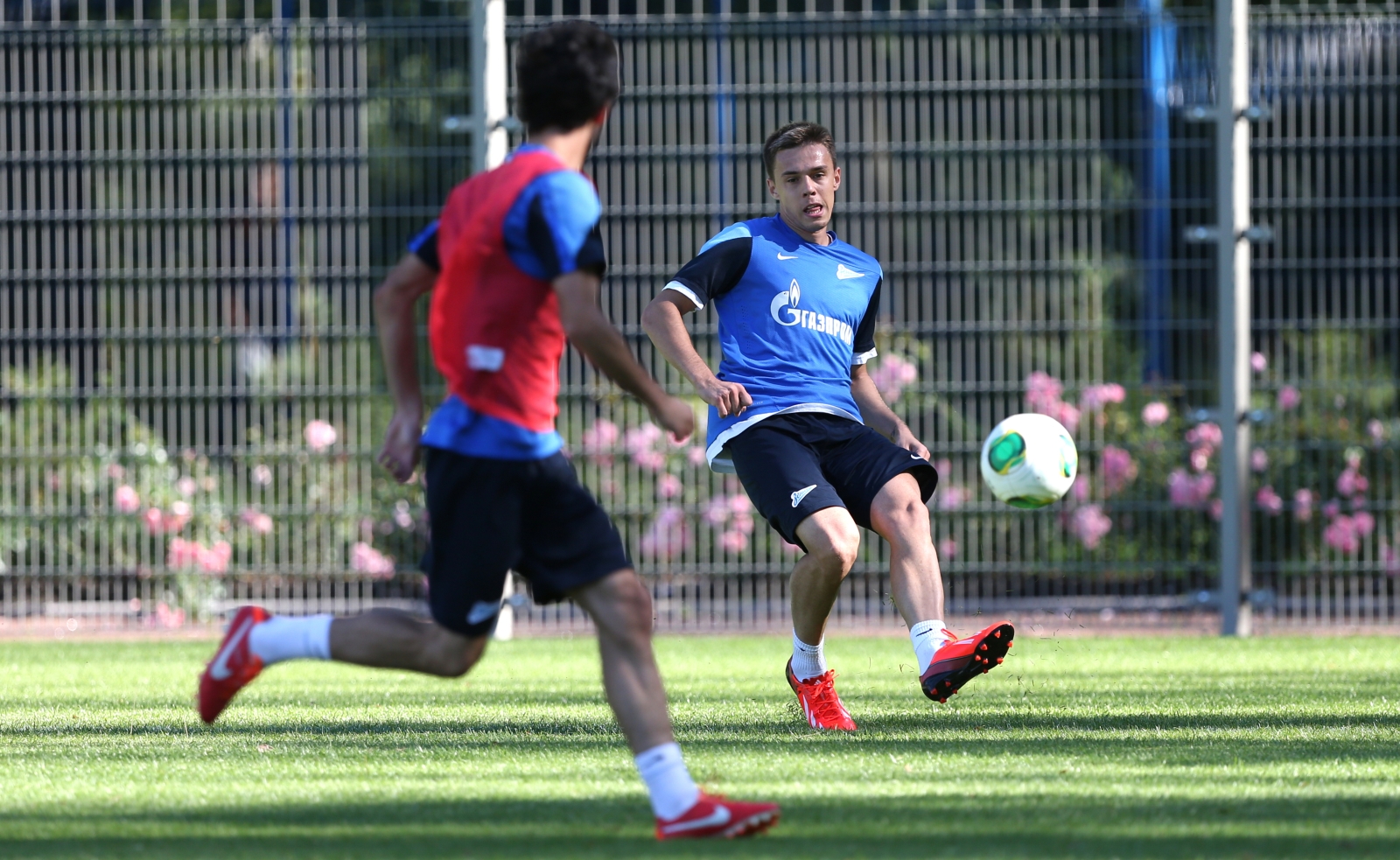 Тренировка «Зенита» перед матчем «Зенит» — «Анжи»