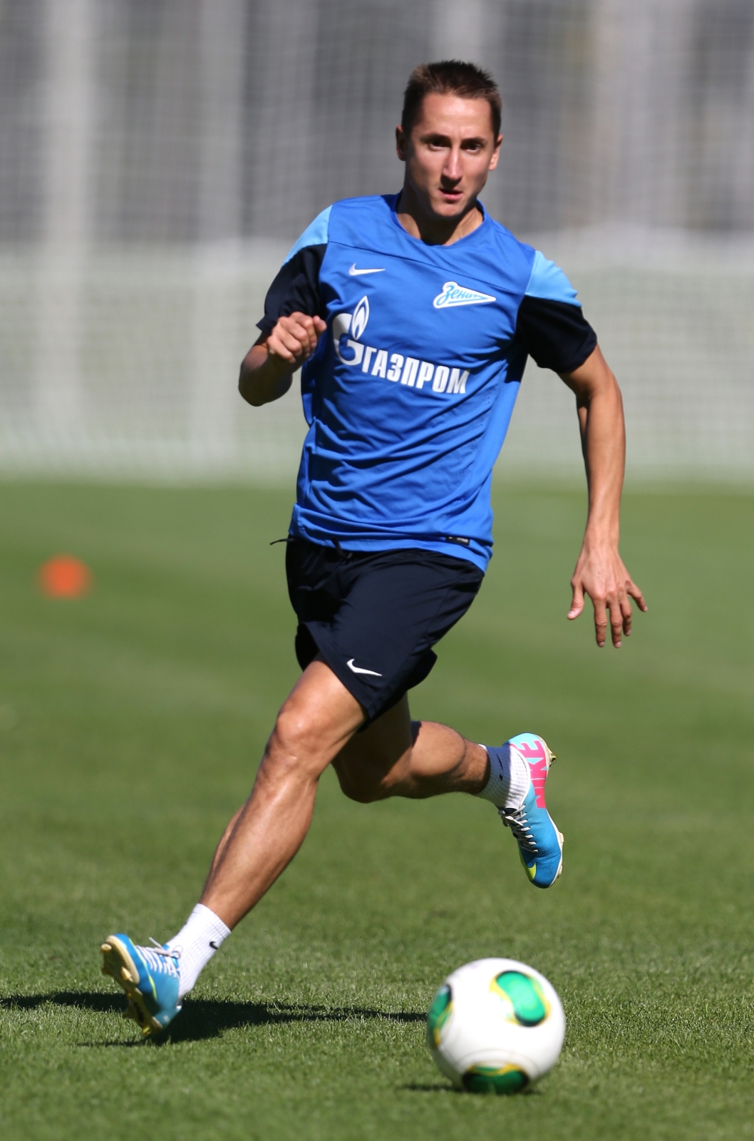 Тренировка «Зенита» перед матчем «Зенит» — «Анжи»