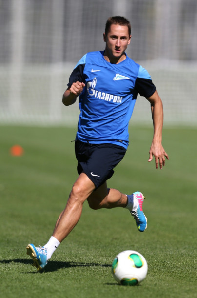 Тренировка «Зенита» перед матчем «Зенит» — «Анжи»