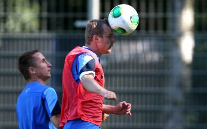 Тренировка «Зенита» перед матчем «Зенит» — «Анжи»