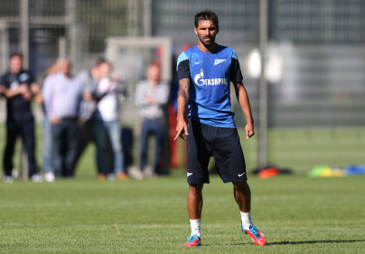 Тренировка «Зенита» перед матчем «Зенит» — «Анжи»